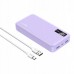 UGREEN PB312 20000mAh 2xUSB-A, USB-C 20W Purple