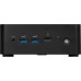 MSI CUBI NUC AI 1UMG-019BEU komputer typu barebone Black 125H Intel SoC