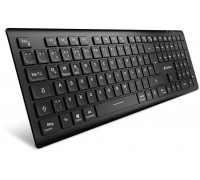 Sharkoon OfficePal K30W DE Layout Rubberdome black