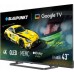 Blaupunkt telewizor Smart TV Google TV UHD Q-LED 43" czarny 43QBG6000S