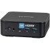 Komputer Bluechip BUSINESSline M13100 Intel N N100 8 GB DDR4-SDRAM 120 GB SSD Windows 11 Pro Mini PC Black