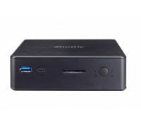 Komputer Shuttle PFD-NC10U001 XPC nano NC1010BA komputer osobisty/workstation 4205U mini PC Intel Celeron 4 GB DDR4-SDRAM 64 GB SSD Windows 10 Pro Black