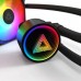 Montech LightFlow ARGB 240 Black zestaw AIO