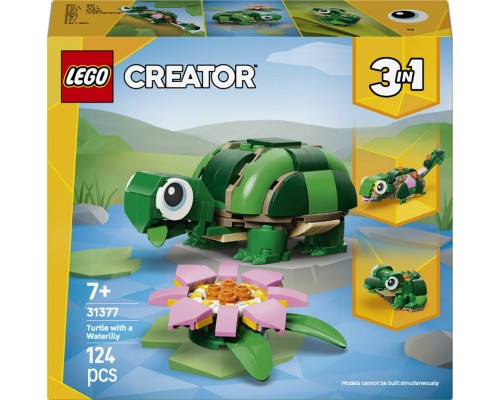 LEGO Creator Żółw i kwiat lilii wodnej (31377)