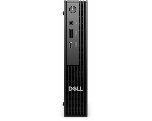 DELL Pro Micro QCM1255 AMD Ryzen™ 5 PRO 8600GE 16 GB DDR5-SDRAM 512 GB SSD Windows 11 Pro Micro PC Mini PC Black