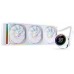 Jonsbo TH-360 AiO wodne, ARGB, wyświetlacz segmentowy 360mm, White