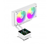 GameMax Gamemax | GLACIER 240 LCD WH | Intel, AMD