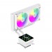 GameMax Gamemax | GLACIER 240 LCD WH | Intel, AMD