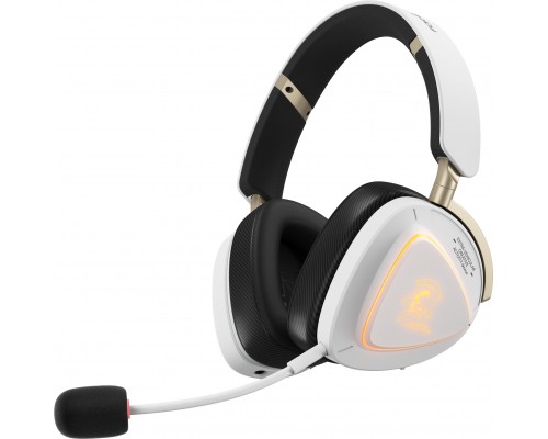 Asus ASUS ROG Delta II-KJP Zestaw słuchawkowy Przewodowy i Bezprzewodowy Opaska na głowę Gaming Bluetooth Czarny, Biały