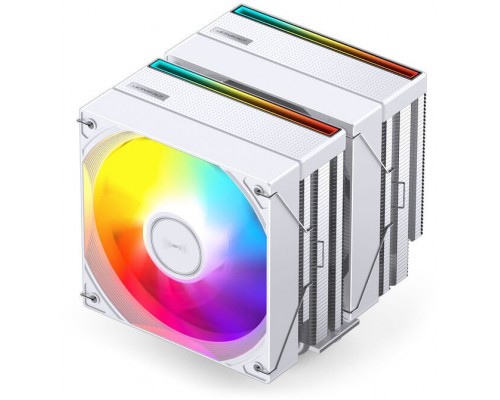 Jonsbo CB80 chłodzenie CPU, Dual-Tower, 2 x 120mm, PWM, ARGB - biały