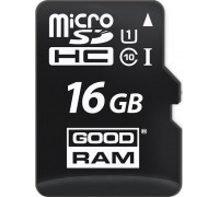 SD  GoodRam MicroSDHC 16 GB Class 10 UHS-I/U1  (M1AA-0160R12)