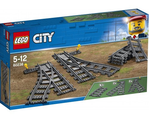 LEGO City Стрелочные рельсы (60238)
