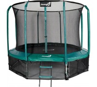 Garden Trampoline Jumpi Maxy Comfort With inner mesh 10 FT 312 cm Green