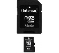 SD  Intenso MicroSDHC 4 GB Class 10  (3413450)