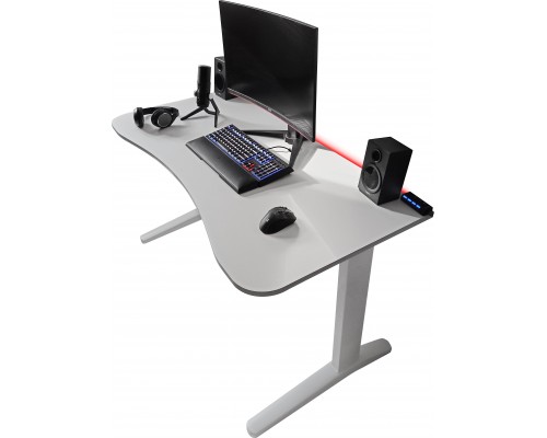 Gaming galds Zdesk BB-STLW-LH White 138 cmx68 cm