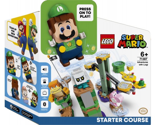LEGO Super Mario™ Piedzīvojumi ar Luigi sākuma maršrutu (71387)