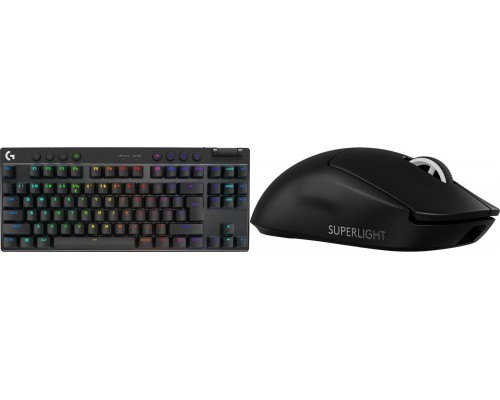 Logitech PRO X TKL Lightspeed GX Brown (920-012136) + Mouse Logitech G PRO X SuperLight 2 (910-006630)