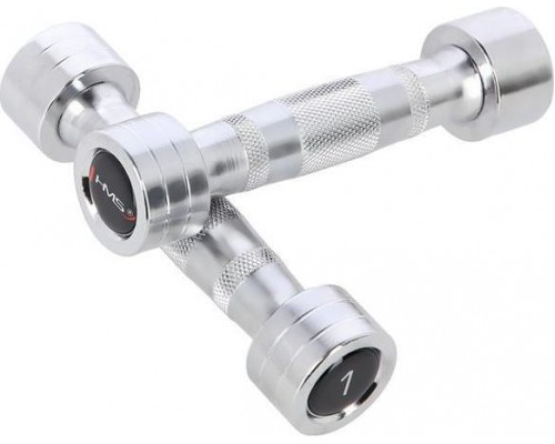 HMS dumbbells CHD01 chrome plated 2 x 1 kg