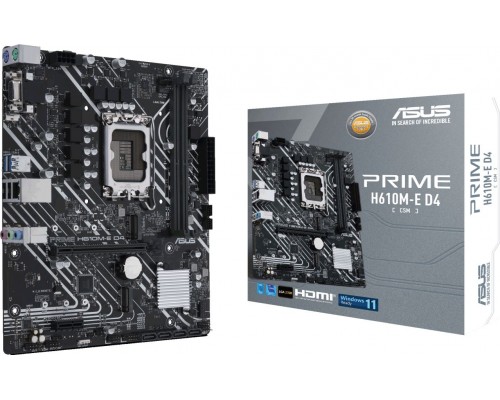 Intel H610 Asus PRIME H610M-E D4-CSM