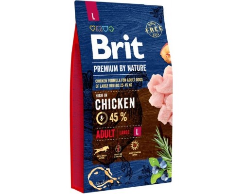 Brit Premium By Nature Adult Large L 8kg