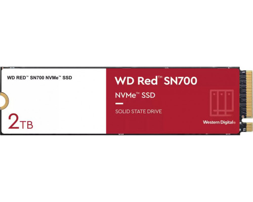 SSD SanDisk Red SN700 2TB M.2 2280 PCI-E x4 Gen3 NVMe (WDS200T1R0C)