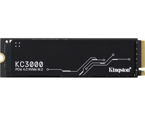 SSD Kingston KC3000 4TB M.2 2280 PCI-E x4 Gen4 NVMe (SKC3000D/4096G)