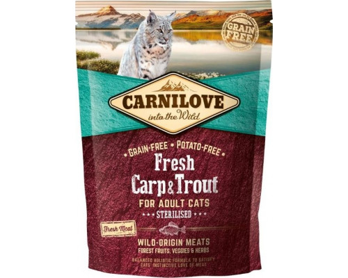 ANIMONDA CARNILOVE CAT Fresh Carp & Trout sterilized 2kg