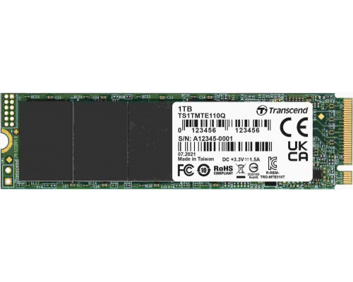 SSD Transcend 110Q 1TB M.2 2280 PCI-E x4 Gen3 NVMe (TS1TMTE110Q)