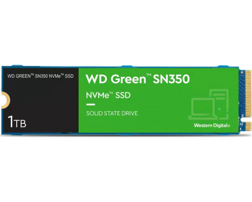 SSD SanDisk Green SN350 1TB M.2 2280 PCI-E x4 Gen3 NVMe (WDS100T3G0C)