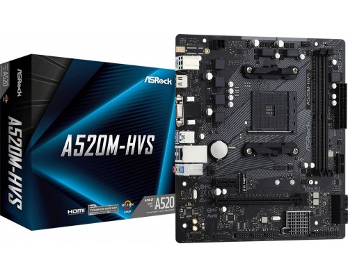 AMD A520 ASRock A520M-HVS