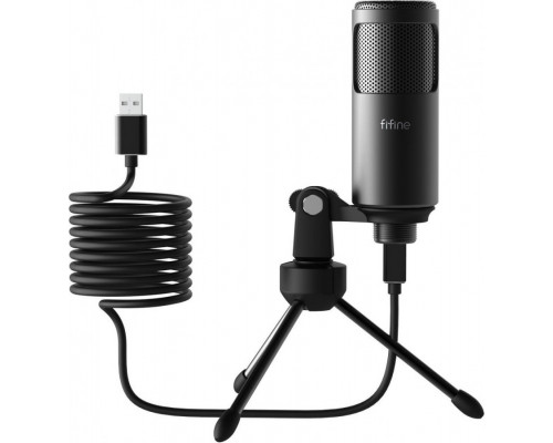 Fifine USB F0 Game with a desk stand