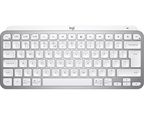 Logitech MX Keys Mini Wireless Silver White UK (920-010499)