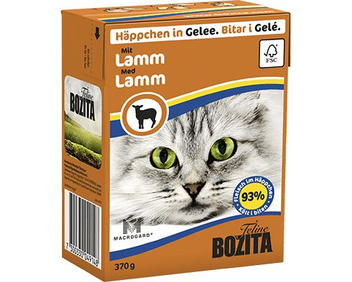 BOZITA Lamb in jelly - 5x370g