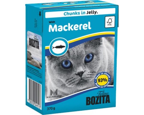 BOZITA Mackerel in jelly -5x 370g