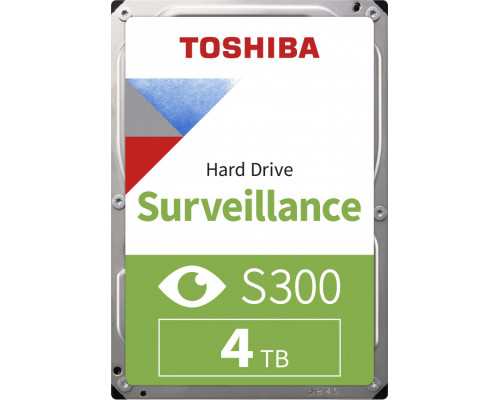 Toshiba S300 Surveillance 4 TB 3.5'' SATA III (6 Gb/s) (HDWT840UZSVA)