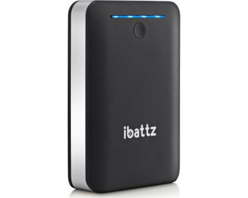 iBatt BattSTation Tough Pro 12000mAh Black-Silver