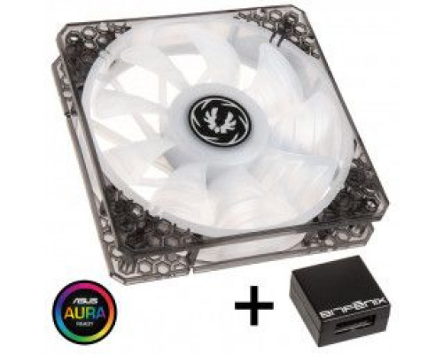 BitFenix Zestaw wentylator Spectre Pro RGB z kontrolerem RGB - 120 mm (BFF-SRGB-12025C-RP)