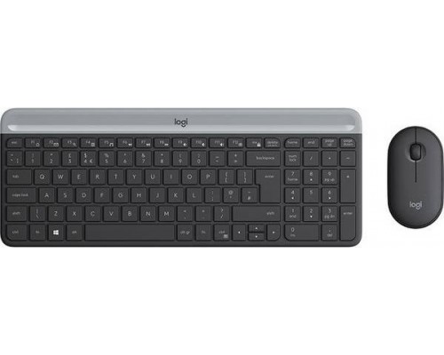 Keyboard + mouse Logitech MK470 Slim layout German (920-009188)