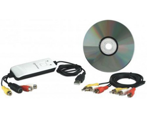 Manhattan Audio/Wideo Grabber USB (162579)