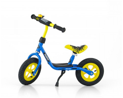 Milly Mally Dusty Learner Bike 12'' Blue-Yellow