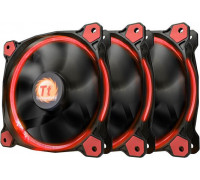 Thermaltake Riing 12 LED, 120mm, 3 sztuki, czerwony (CL-F055-PL12RE-A)