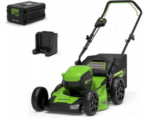 Greenworks 60V  46 cm, Charger + Battery 4Ah (GD60LM46HPK4)