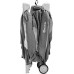 Caretero BASIC PLUS playpen + bag - graphite