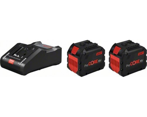 Bosch Set charger + 2x battery (1600A016GY)