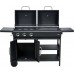 Lund 8.6 kW gas-charcoal grill
