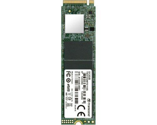 SSD Transcend 110S 512GB M.2 2280 PCI-E x4 Gen3 NVMe (TS512GMTE110S)