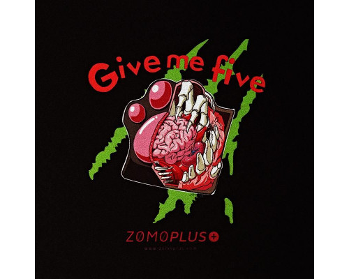 ZOMOPLUS Give Me Five Black