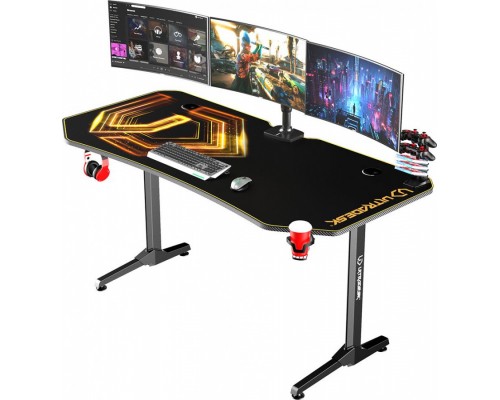 Gaming desk Ultradesk Frag Golden 160 cmx75 cm