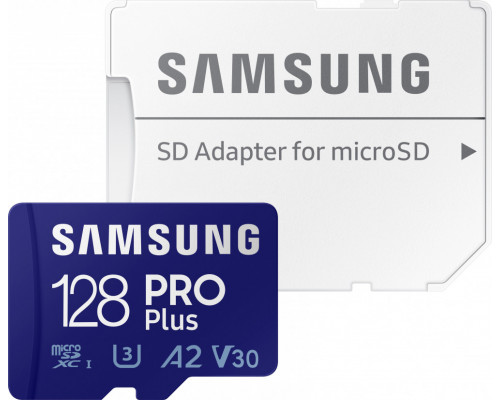Samsung PRO Plus 2021 MicroSDXC 128 GB Class 10 UHS-I/U3 A2 V30 (MB-MD128KA/EU)
