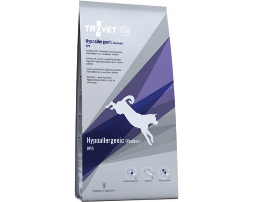 Trovet Hypoallergenic VPD Venison - 10 kg